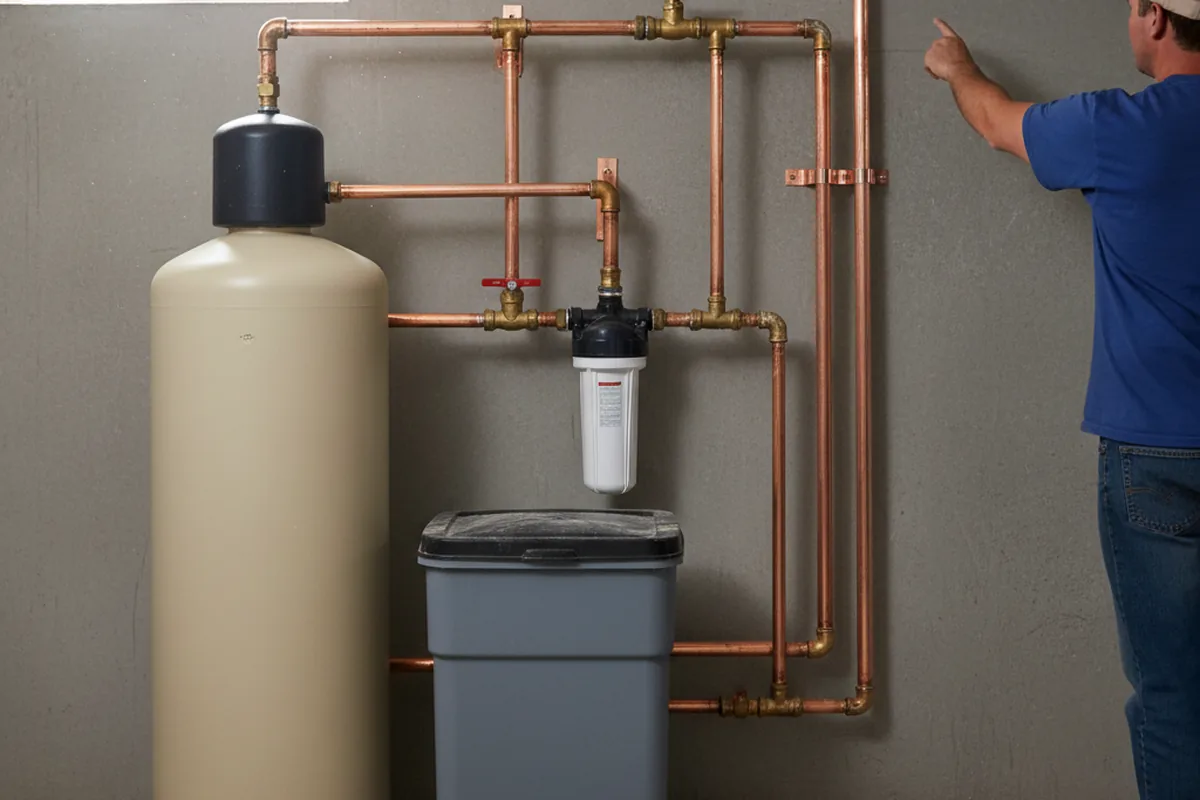 Whole-house water treatment system installed in San Jose